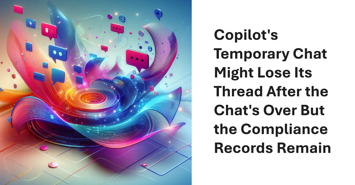 Copilot Temporary Chat.