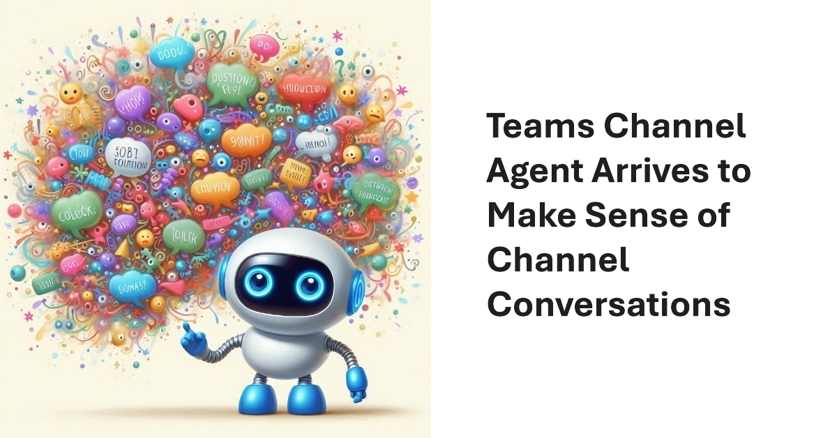Teams channel agent.