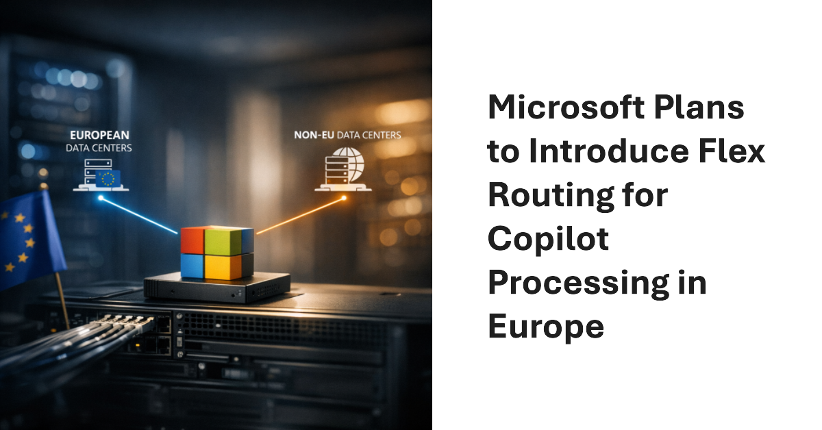 Flex Routing for Copilot Processing.