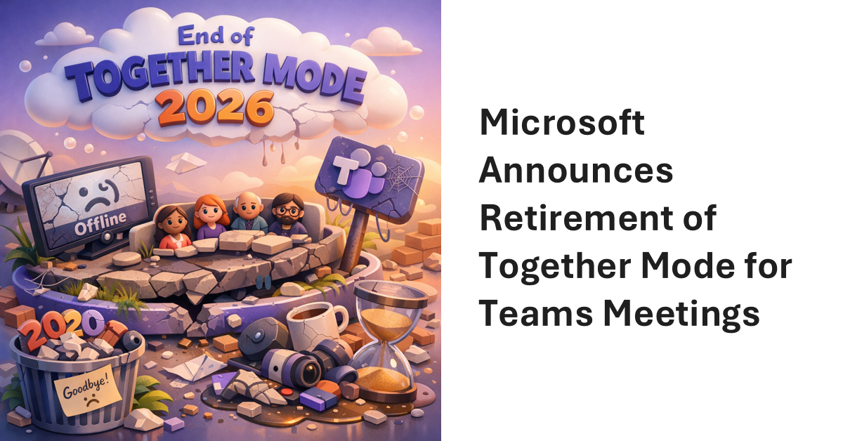 Together mode retirement.