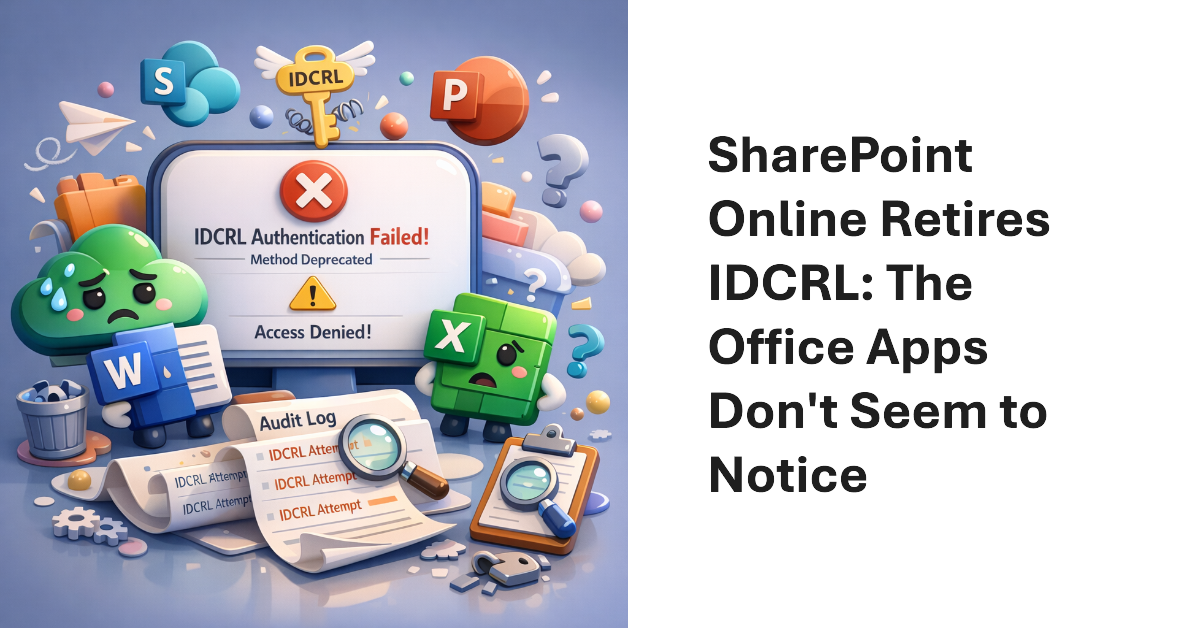 IDCRL events in audit log.