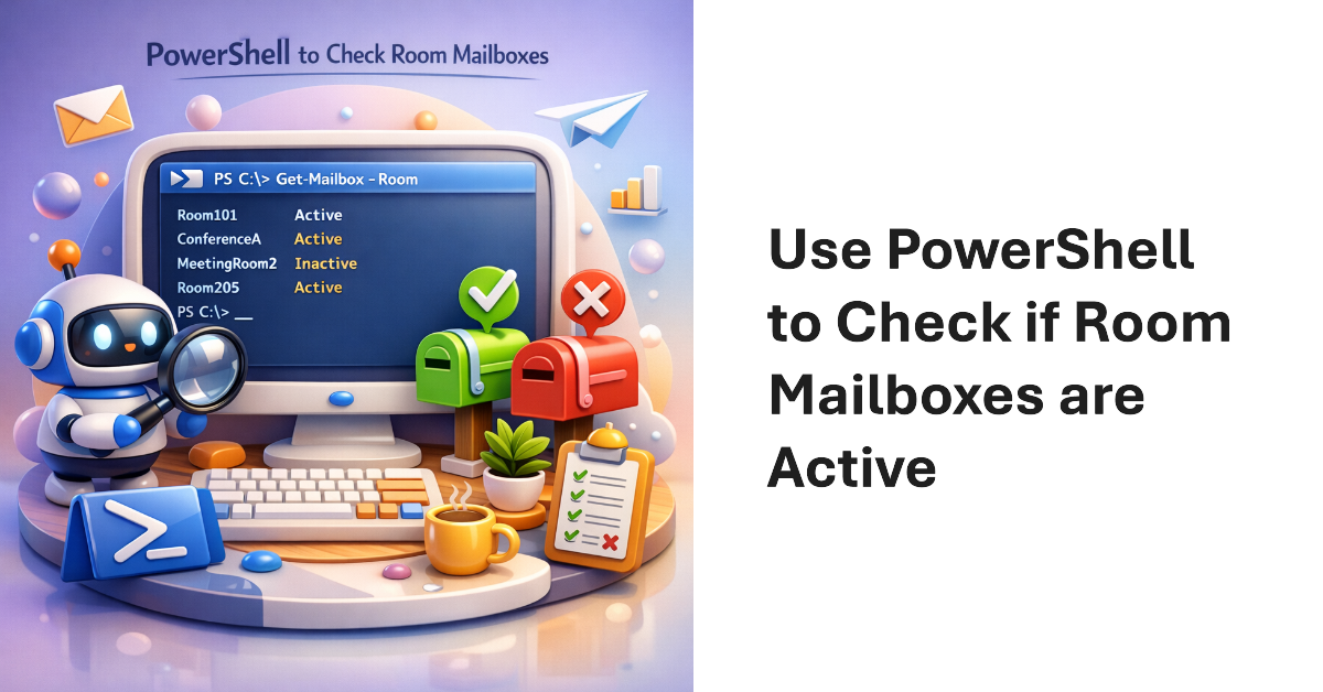 Room mailboxes activity.