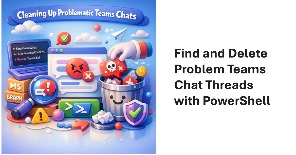 Teams Chat Threads Removal.