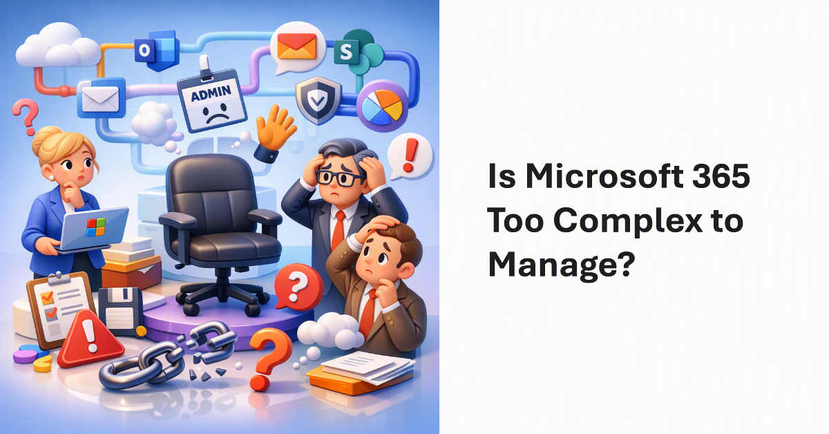 Is Microsoft 365 too complex to manage.