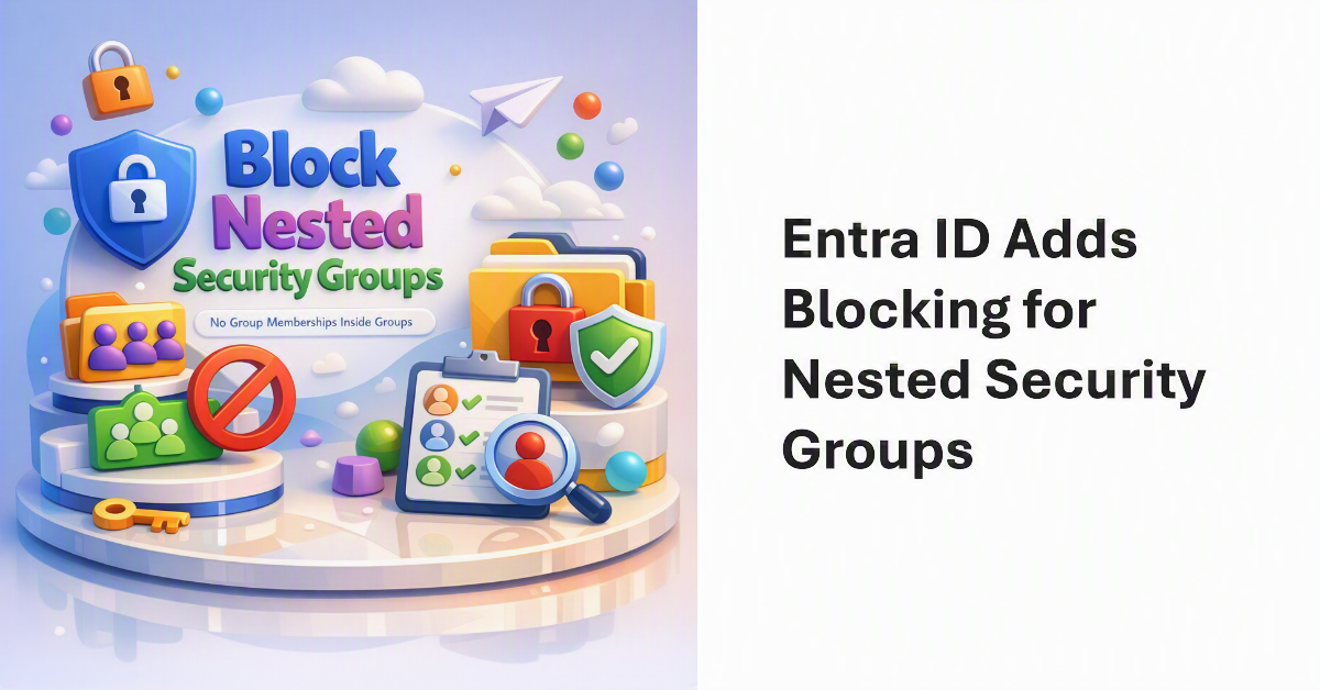 Block Nested Security Groups.