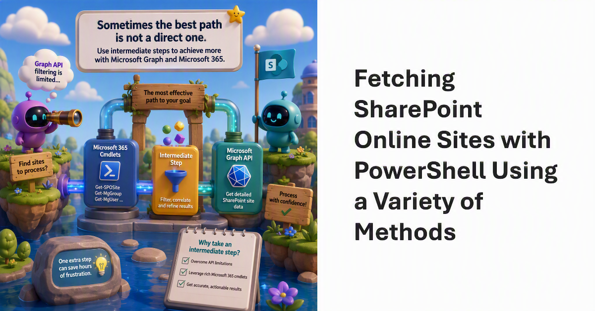 Fetching SharePoint Online Sites with PowerShell.