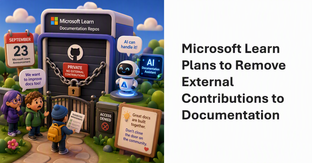 Microsoft Learn Documentation and External Contributors.